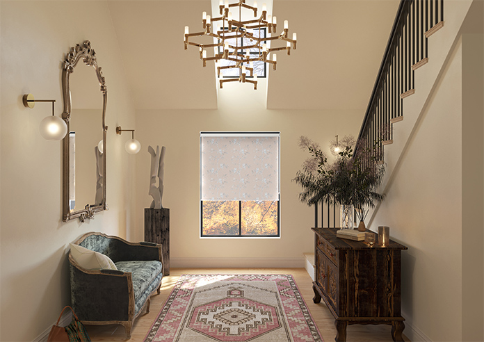 Treetop Owls, Rose Gold - Twist&Fit Roller Blind - Image 8